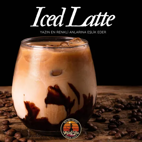 Iced Latte — buzlu sütlü kahve